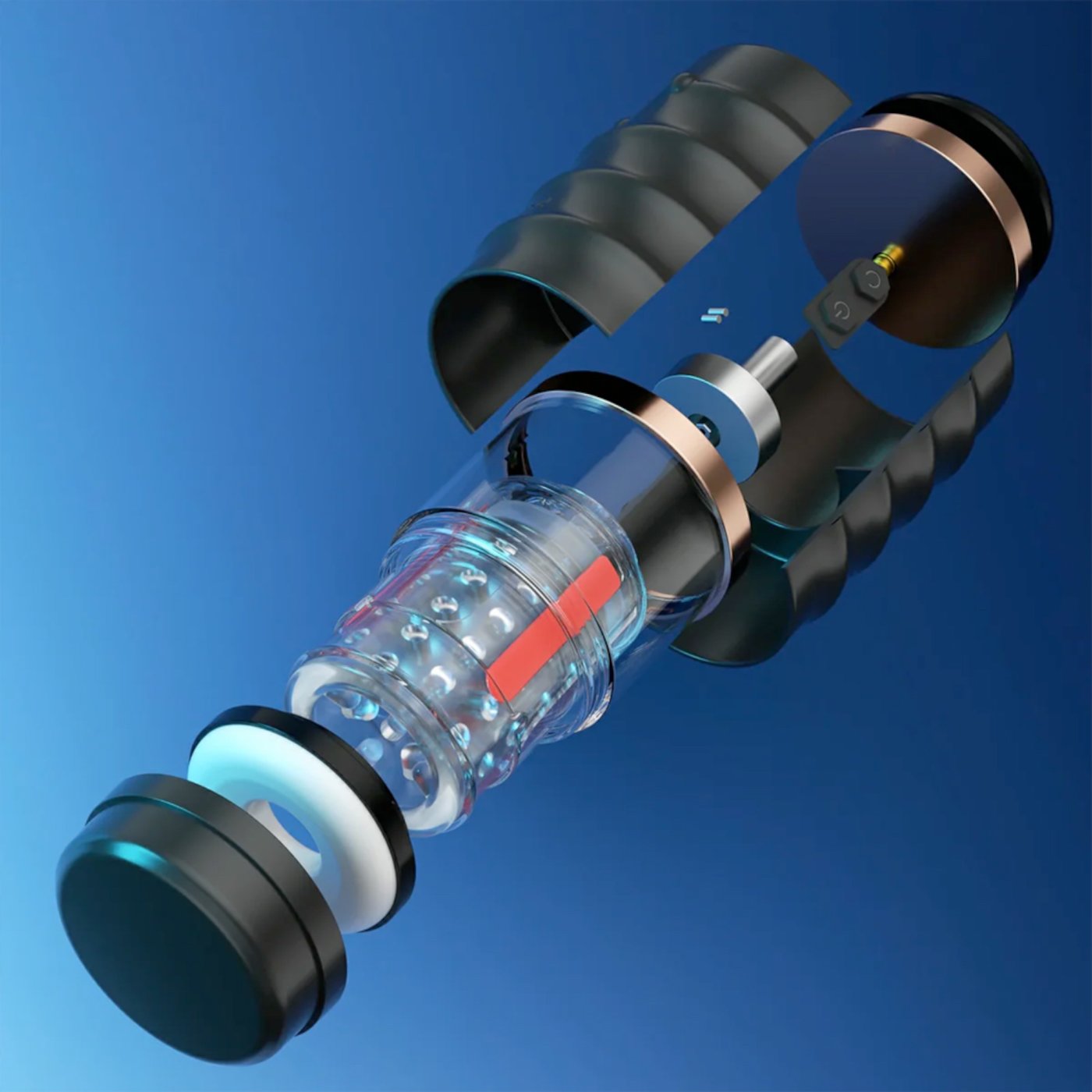 Honey Play Box Warrior Hands-Free Thrusting & Rotating Male Masturbator