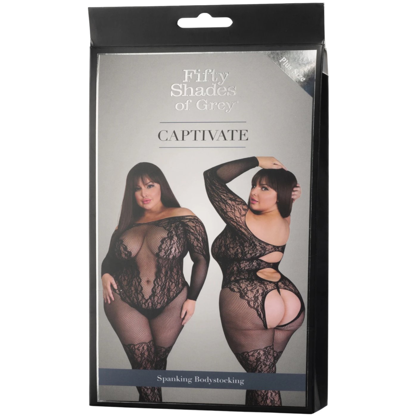 Fifty Shades of Grey Captivate Plus Size Lace Spanking Bodystocking