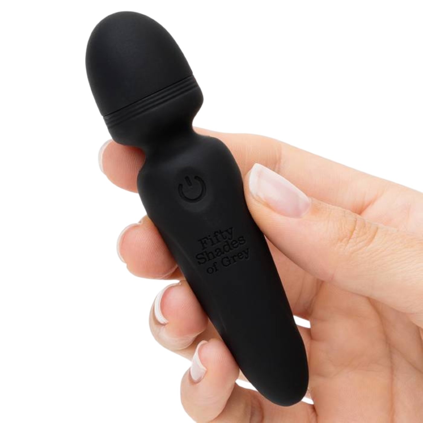 Fifty Shades of Grey Sensation Rechargeable Mini Wand Vibrator 4 Inch