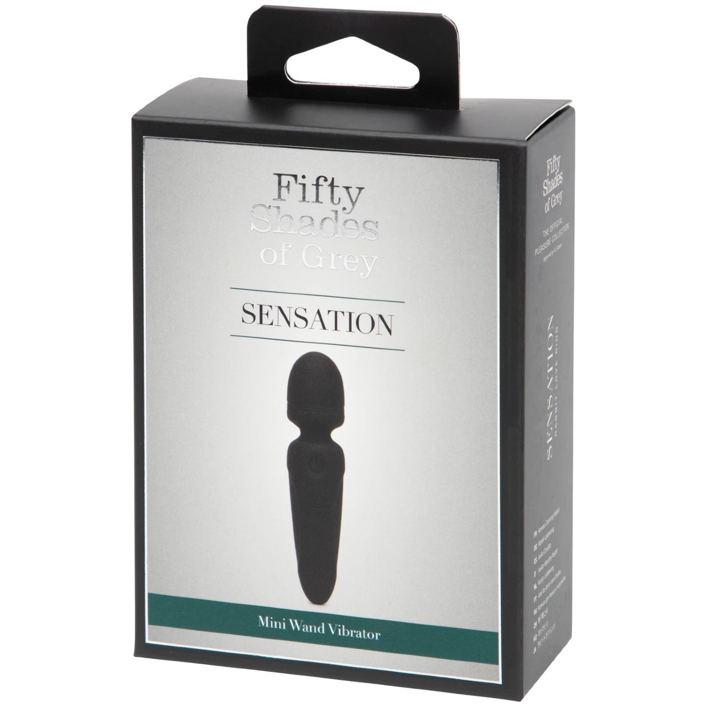 Fifty Shades of Grey Sensation Rechargeable Mini Wand Vibrator 4 Inch