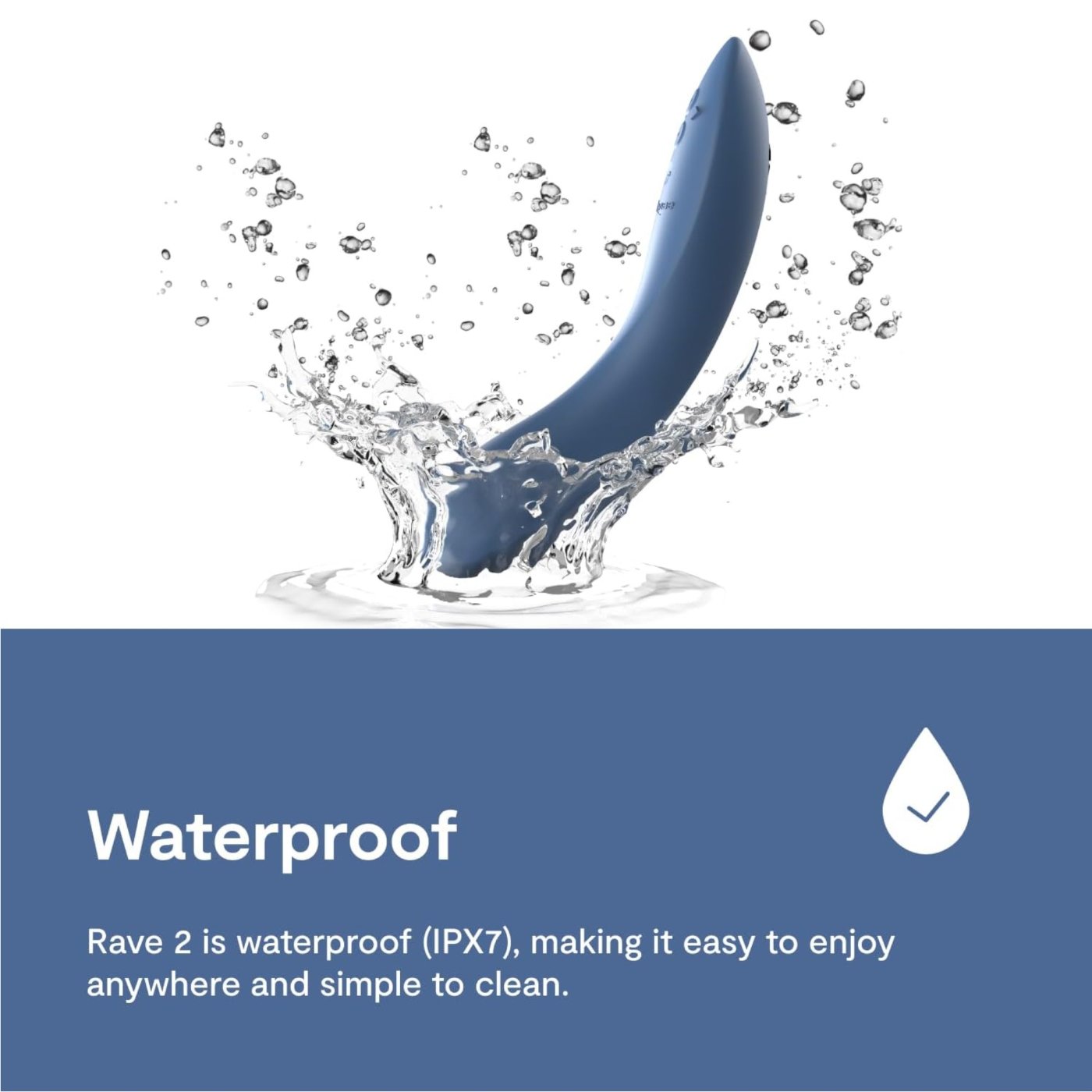 We-Vibe Rave 2 App Controlled G-Spot Vibrator for Couples