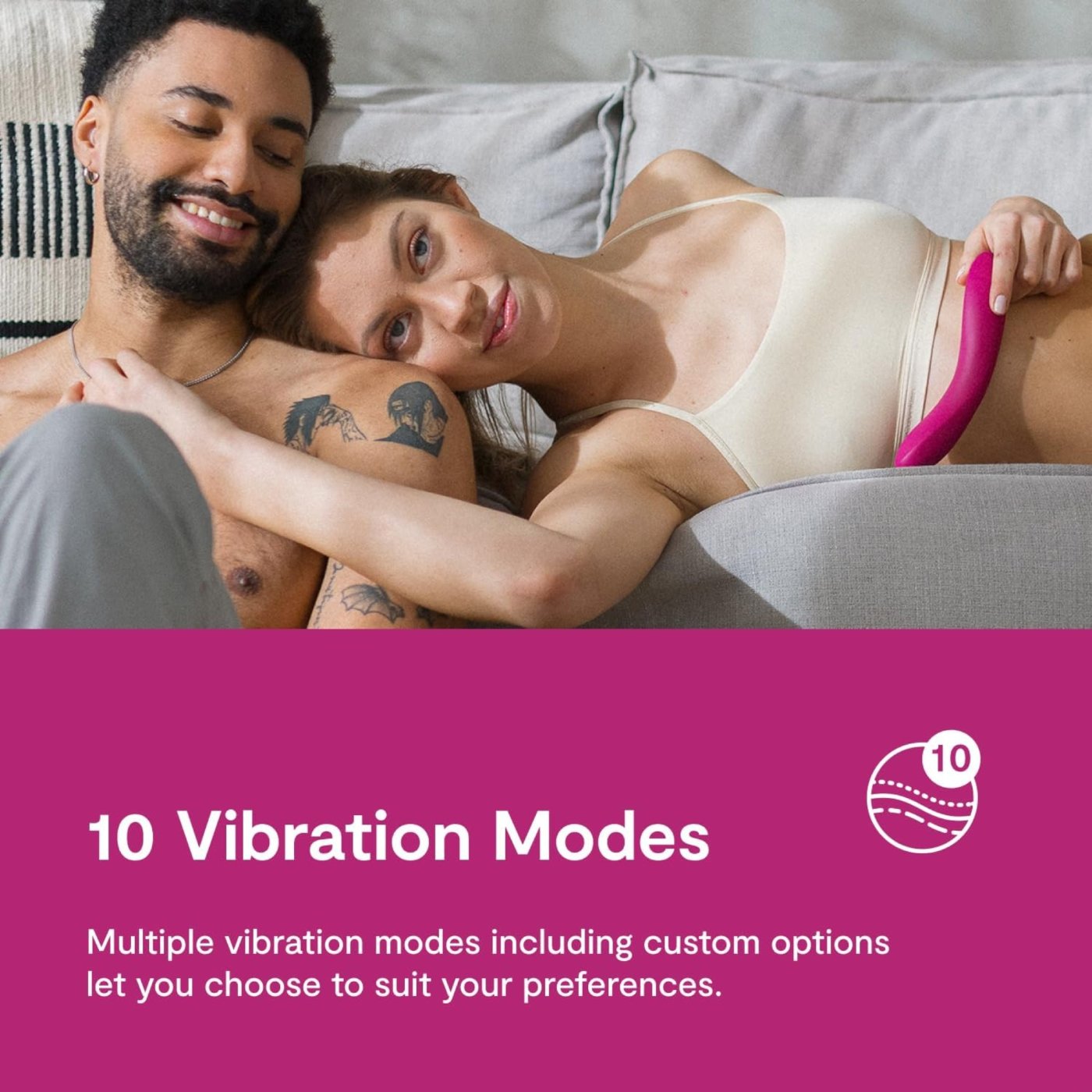 We-Vibe Rave 2 App Controlled G-Spot Vibrator for Couples
