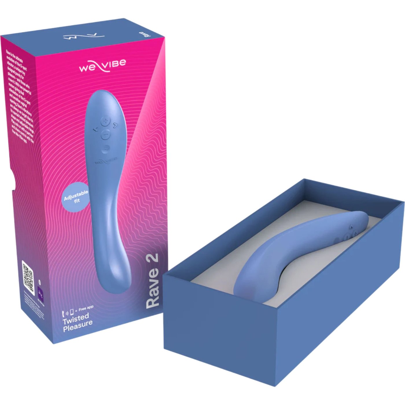 We-Vibe Rave 2 App Controlled G-Spot Vibrator for Couples