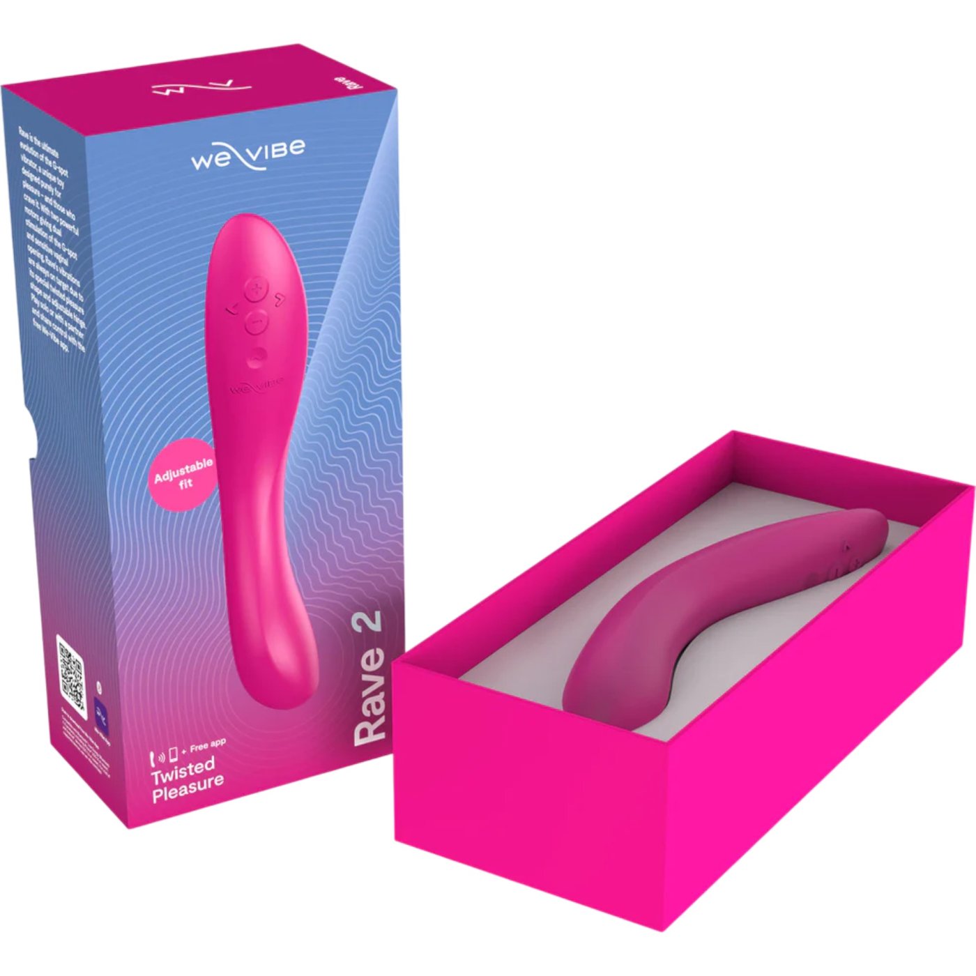 We-Vibe Rave 2 App Controlled G-Spot Vibrator for Couples