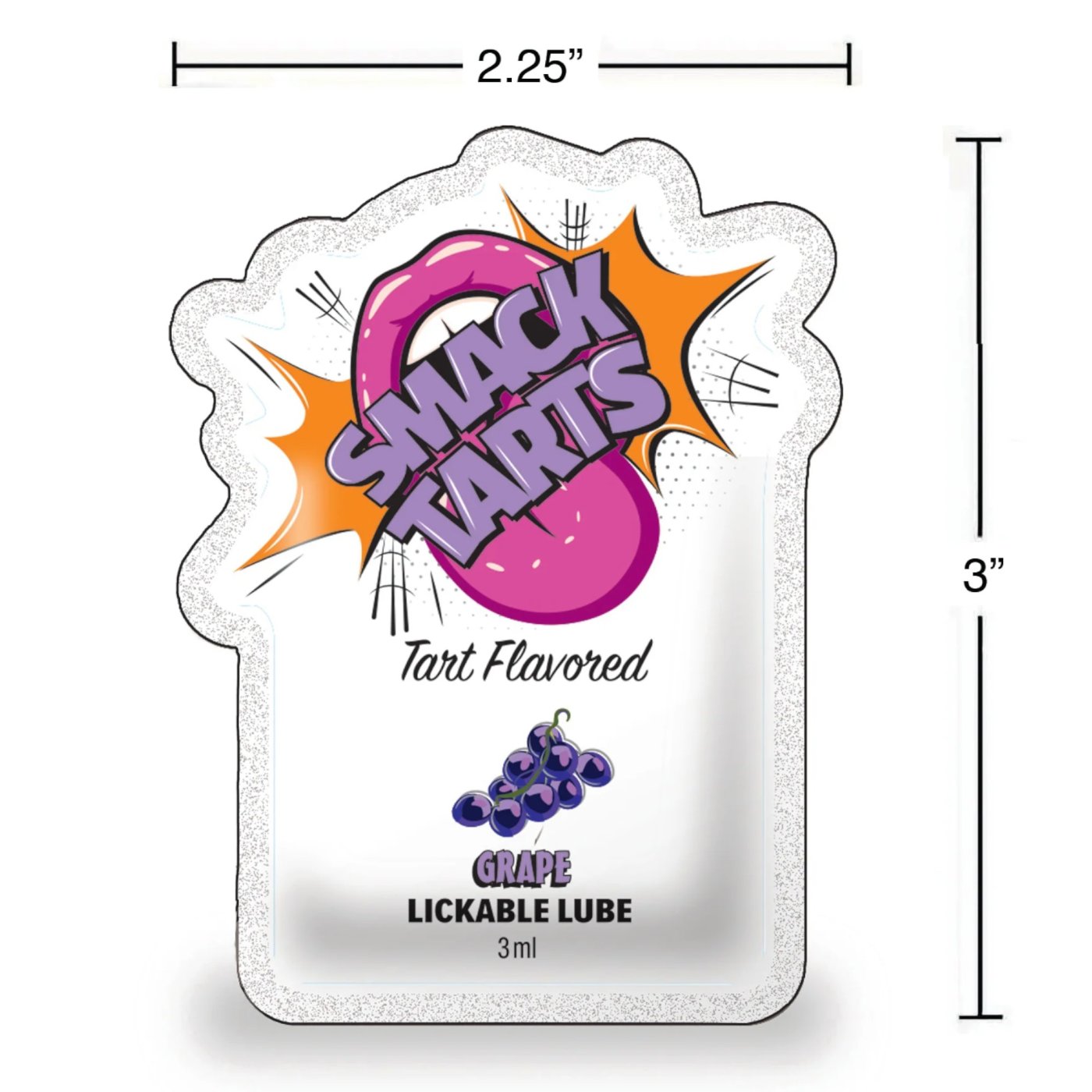 SMACK Tarts Lickable Flavoured Lube 3ml