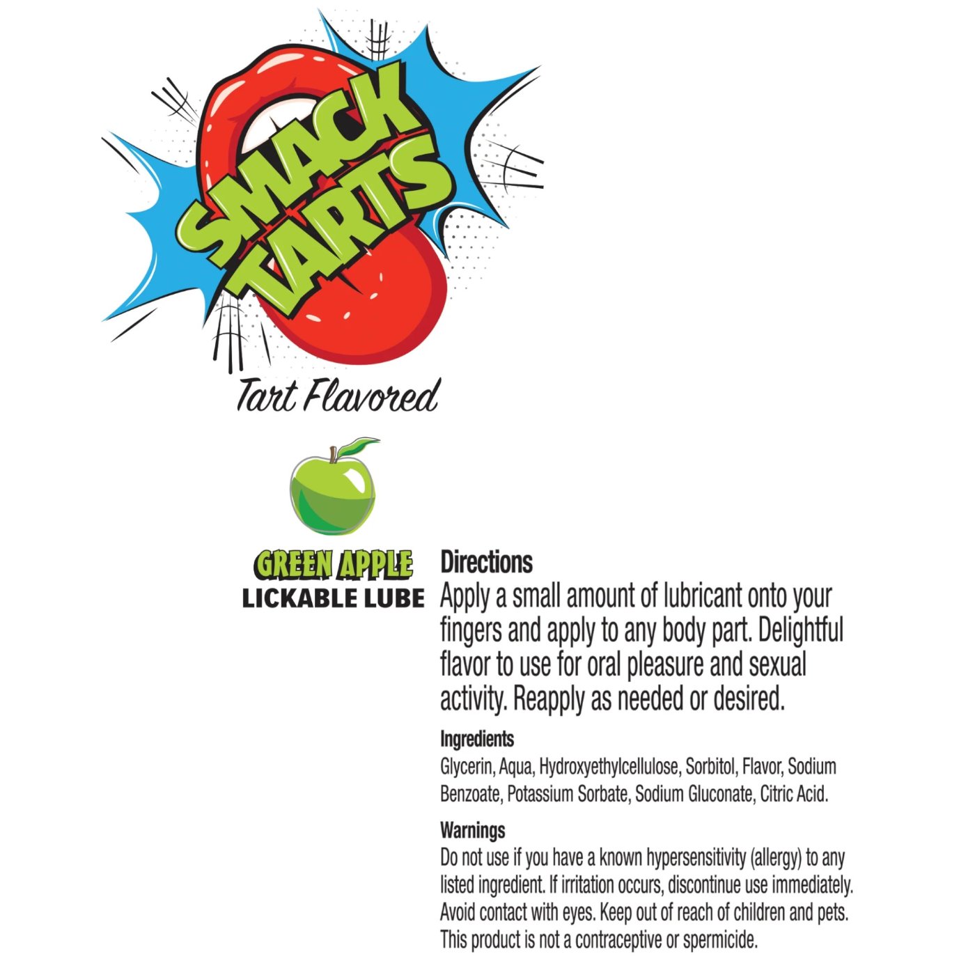 SMACK Tarts Lickable Flavoured Lube 3ml