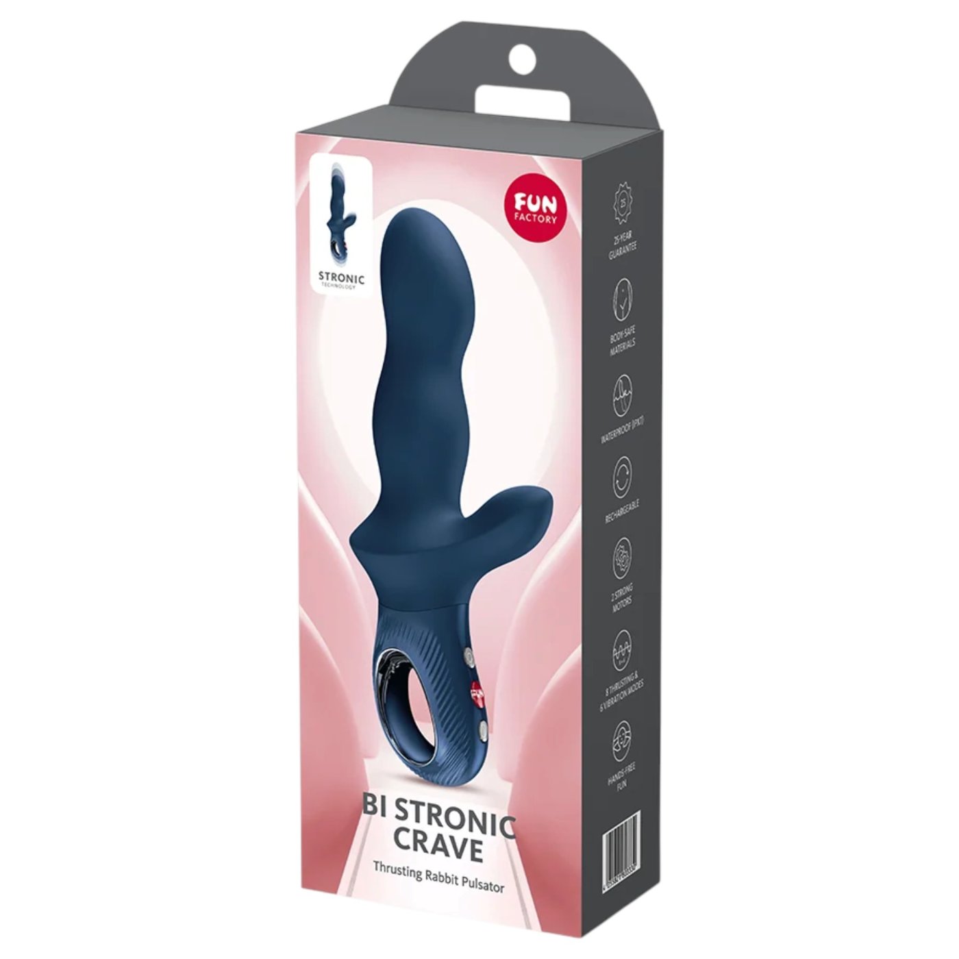 Fun Factory Bi Stronic Crave Thrusting Rabbit Vibrator