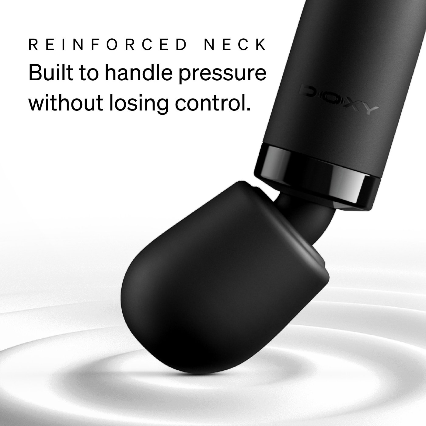 Doxy Original Plug-In Wand Vibrator Black