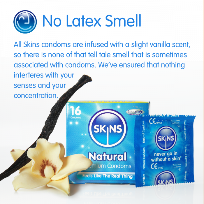 Skins Condoms Natural 4 Pack