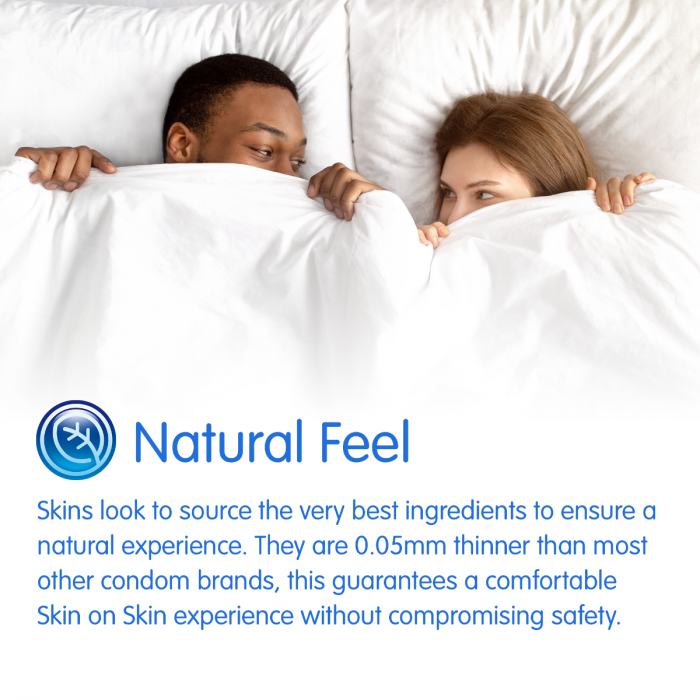 Skins Condoms Natural 4 Pack