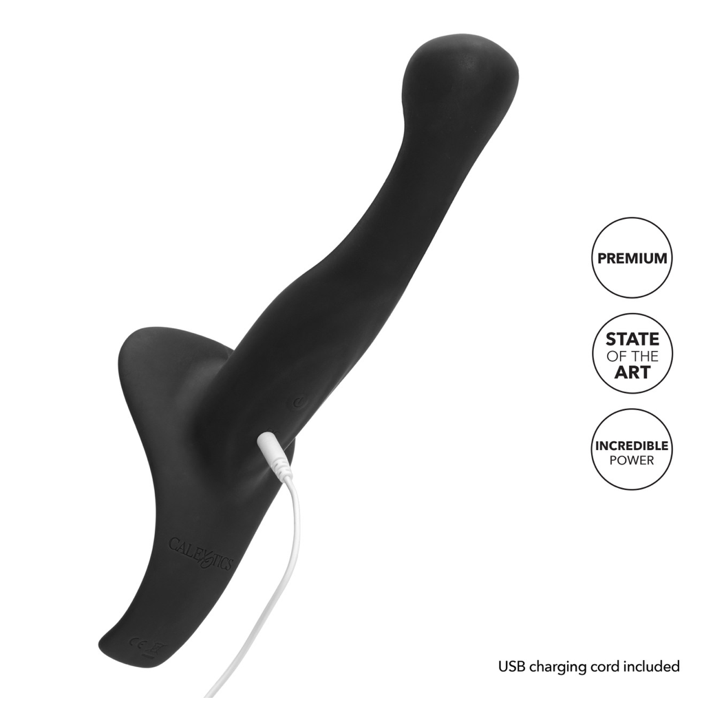 CalExotics The Royal Vibrating Set Crotchless Strap On Plus Vibrating Probe