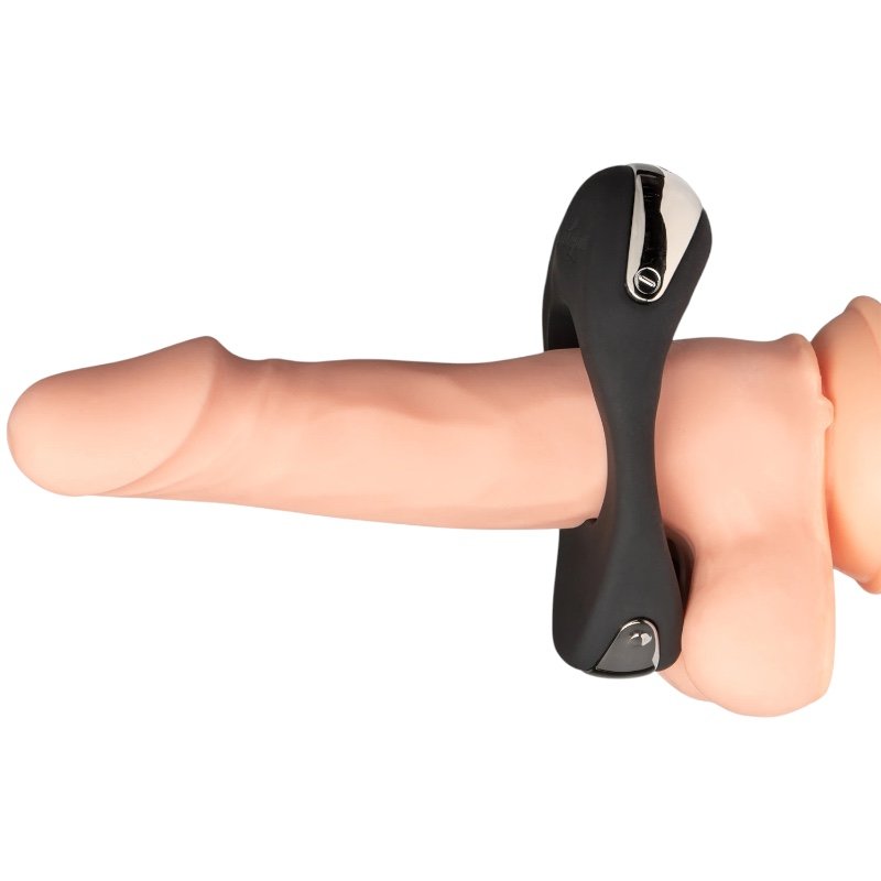 Hot Octopuss Atom Plus Powerful Vibrating Dual Stimulation Cock Ring