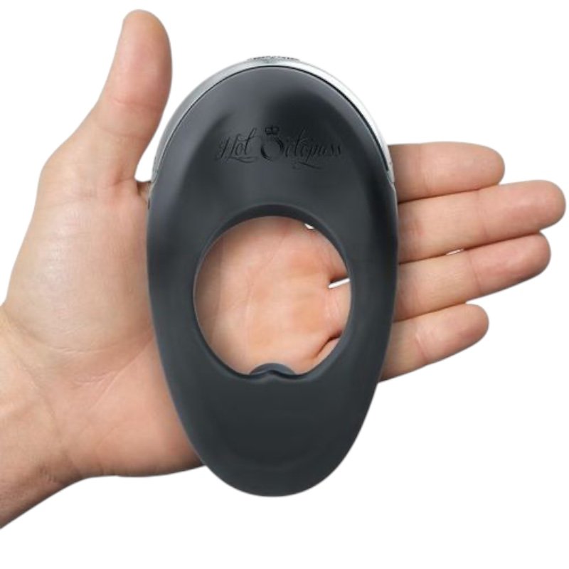 Hot Octopuss Atom Plus Powerful Vibrating Dual Stimulation Cock Ring