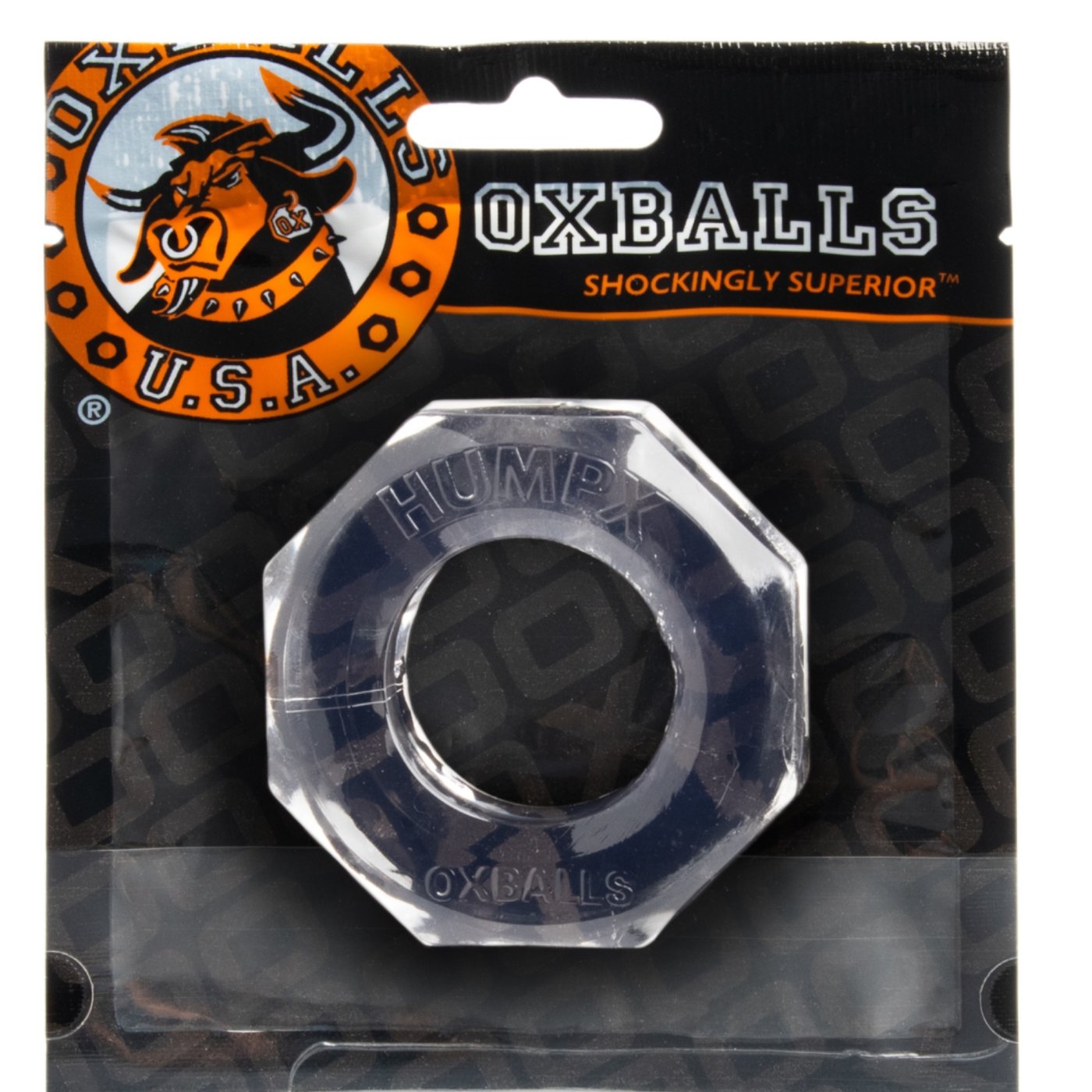 Oxballs HumpX Cock Ring Clear