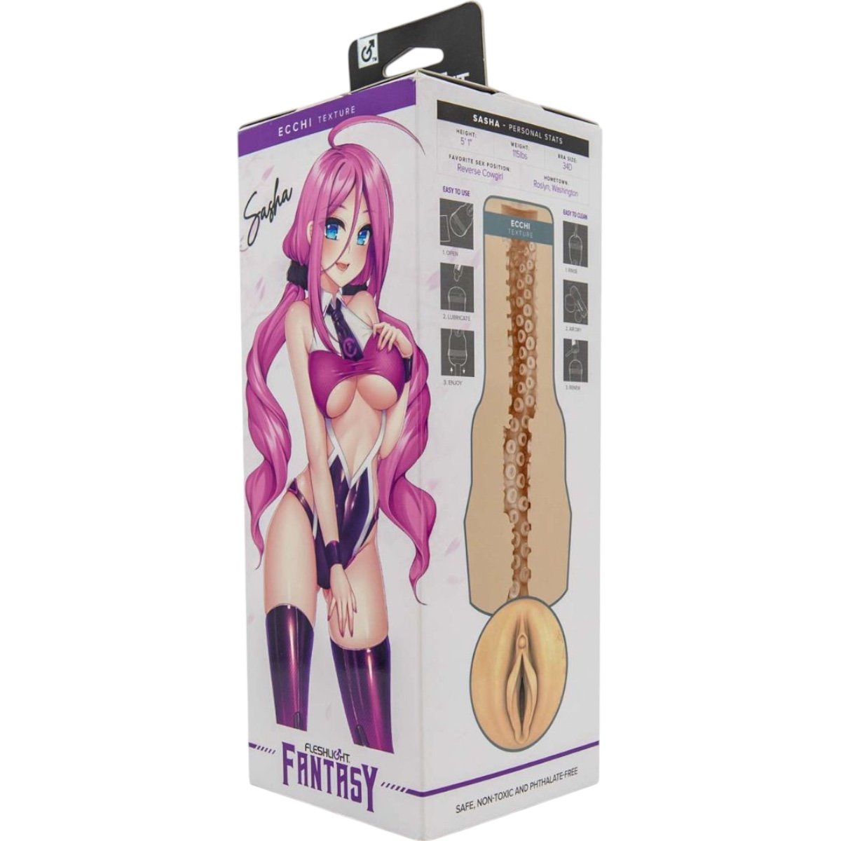 Fleshlight Fantasy Sasha Nakamoto Ecchi Male Masturbator