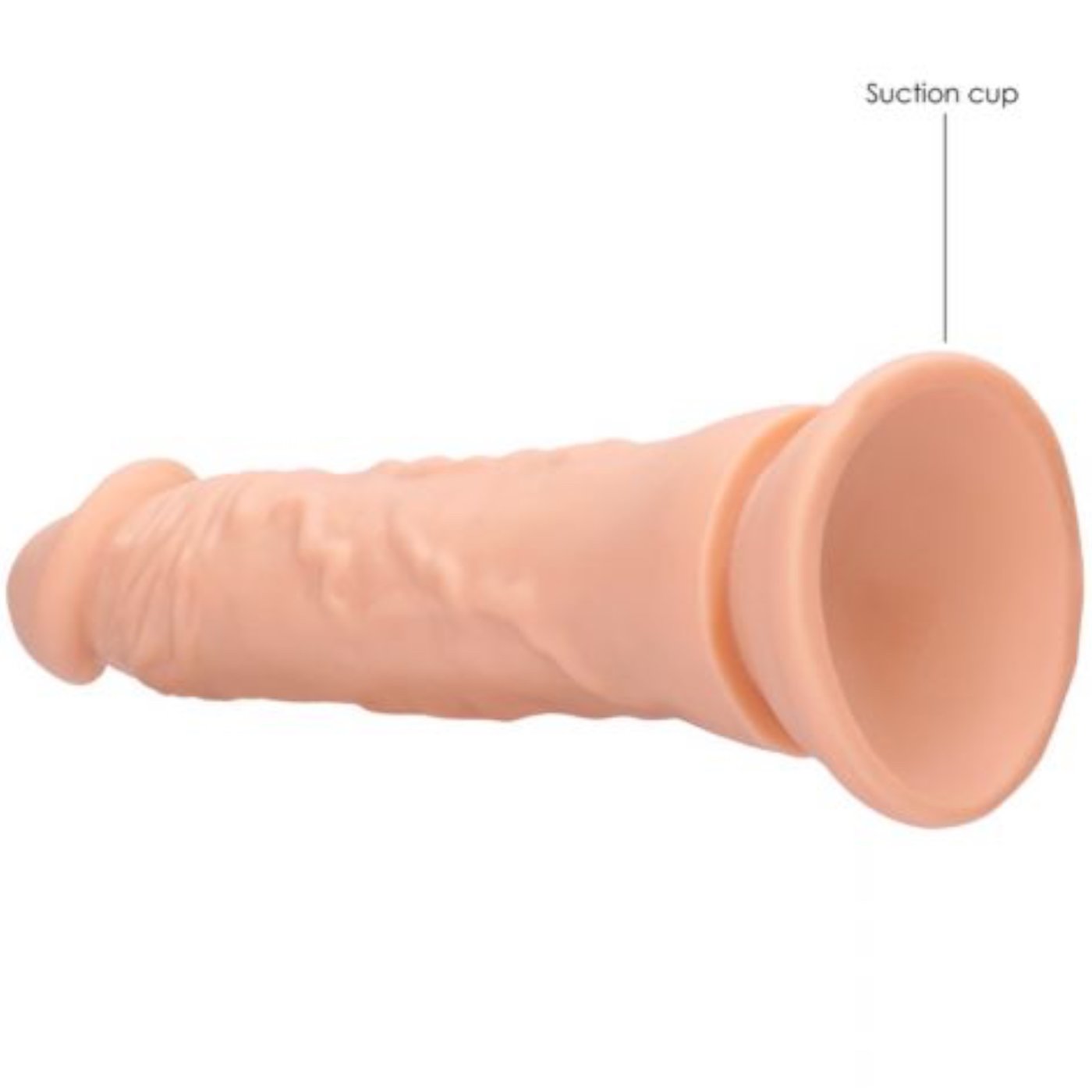 RealRock Realistic Dildo with Suction Cup 9 Inch