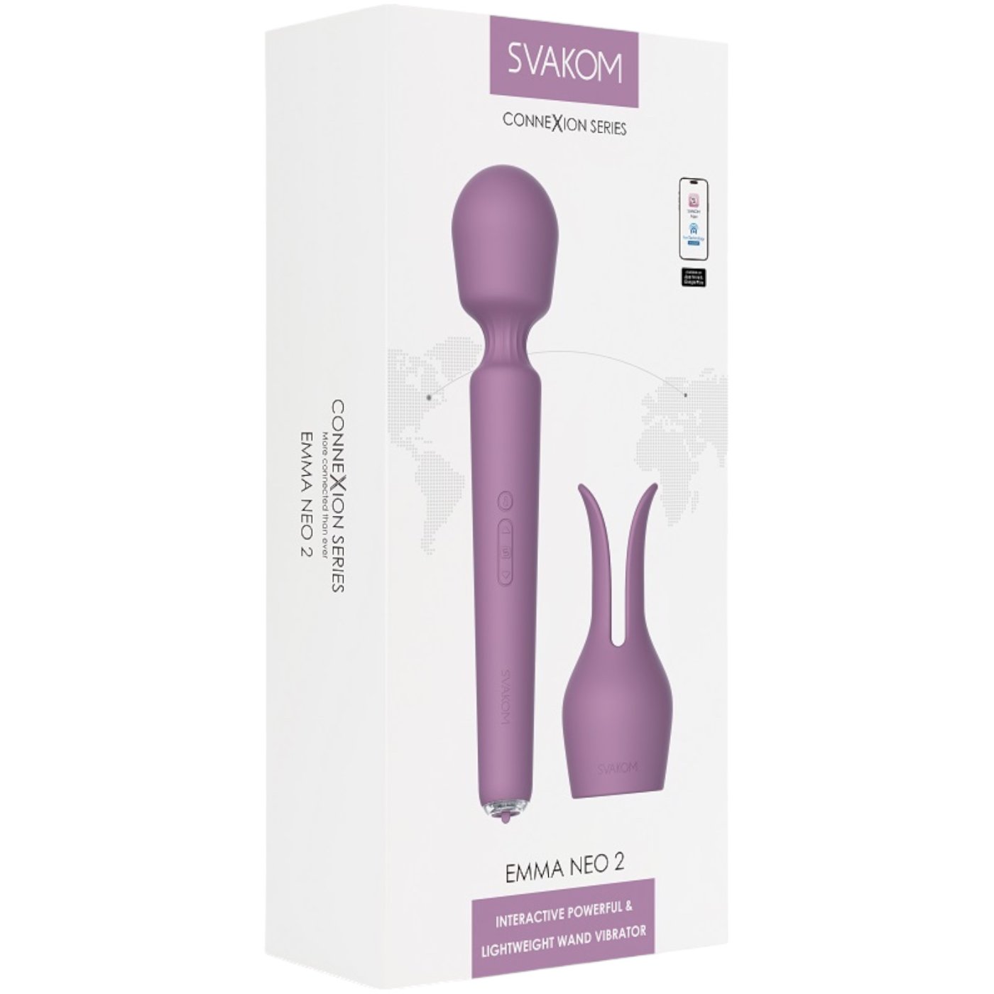 Svakom Emma Neo 2 Powerful & Interactive Wand Vibrator