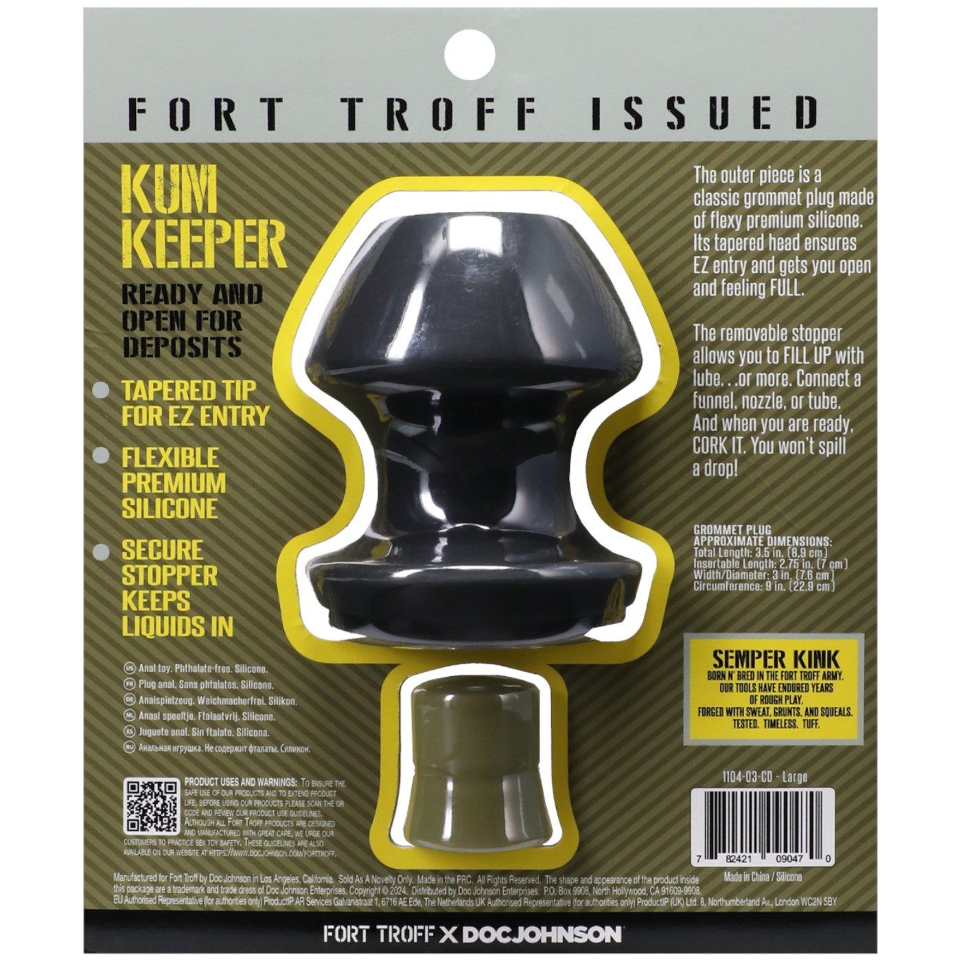 Fort Troff Kum Keeper Tunnel Plug Large