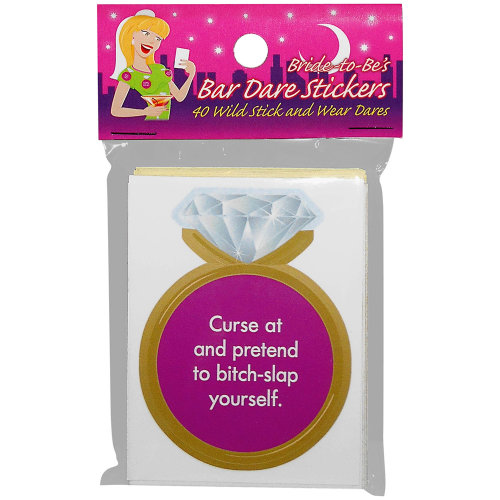 Kheper Games Bride to be Bar Dares Stickers Multi OS Kheper Games Bride to be Bar Dares Stickers Multi OS