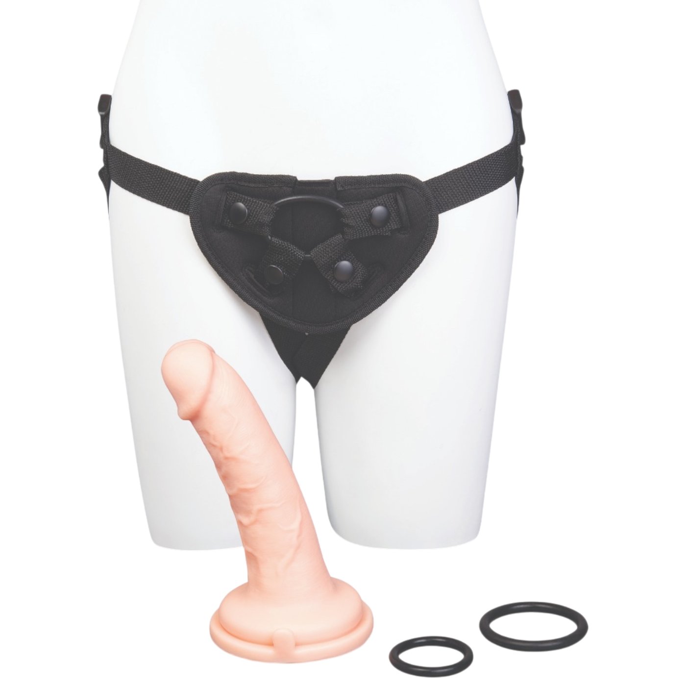 Me You Us Ultracock Strap-On Harness Kit with 6 Inch Realistic Dildo