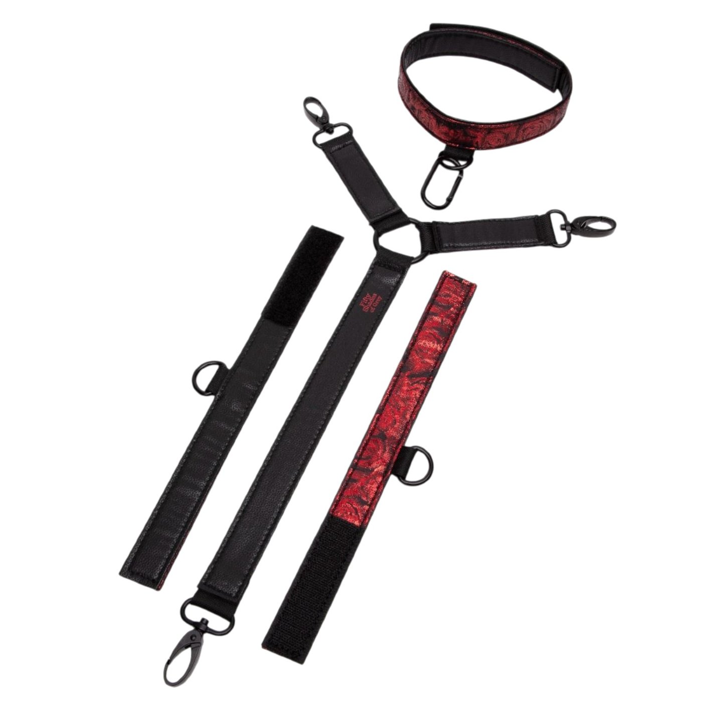 Fifty Shades of Grey Sweet Anticipation Collar & Wrist Cuffs Restraint Set