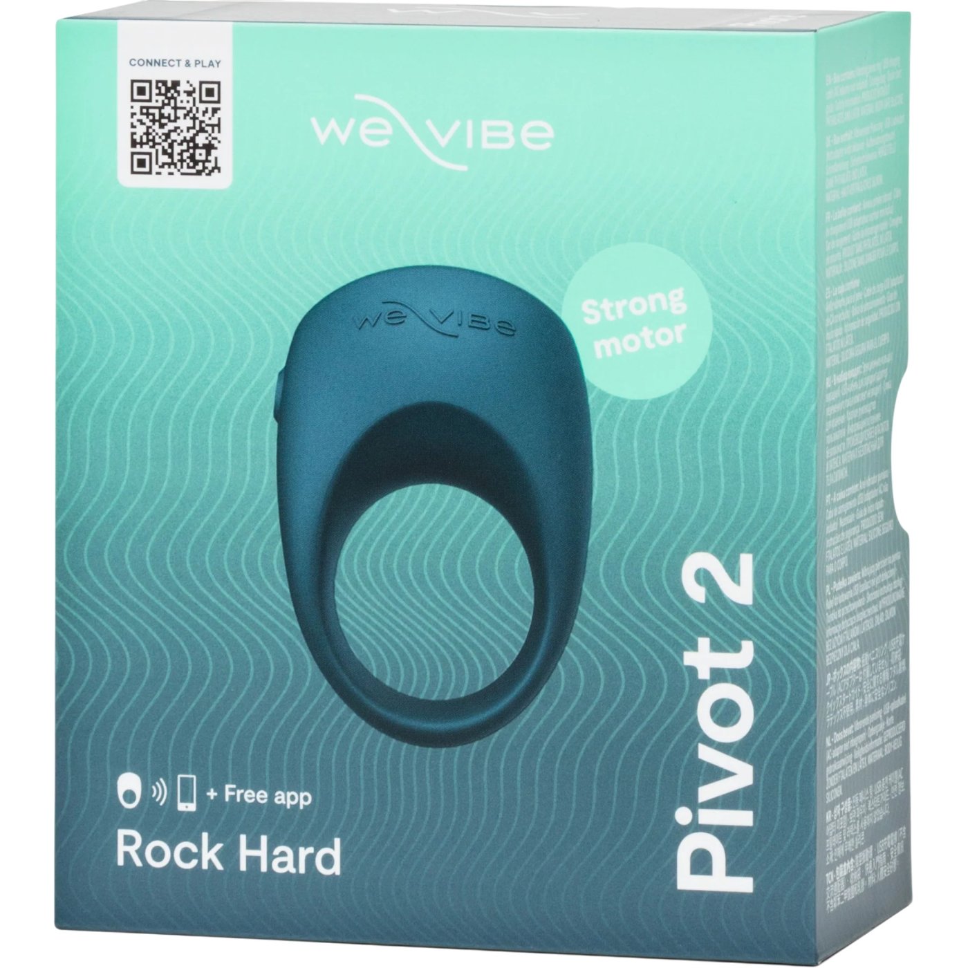 We-Vibe Pivot 2 App Controlled Vibrating Cock Ring for Couples