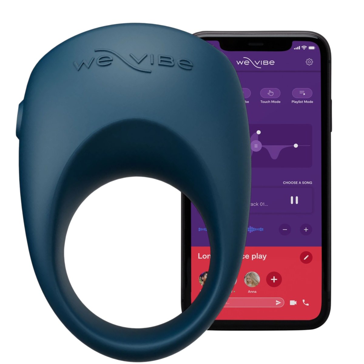 We-Vibe Pivot 2 App Controlled Vibrating Cock Ring for Couples