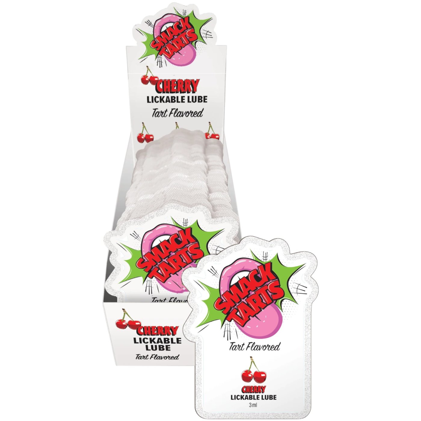 SMACK Tarts Lickable Flavoured Lube 3ml x 36 Display