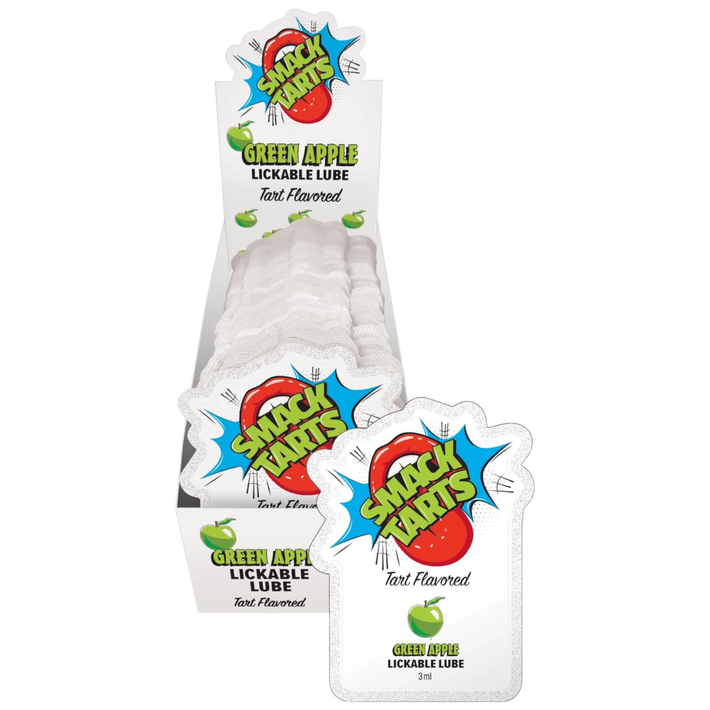 SMACK Tarts Lickable Flavoured Lube 3ml x 36 Display