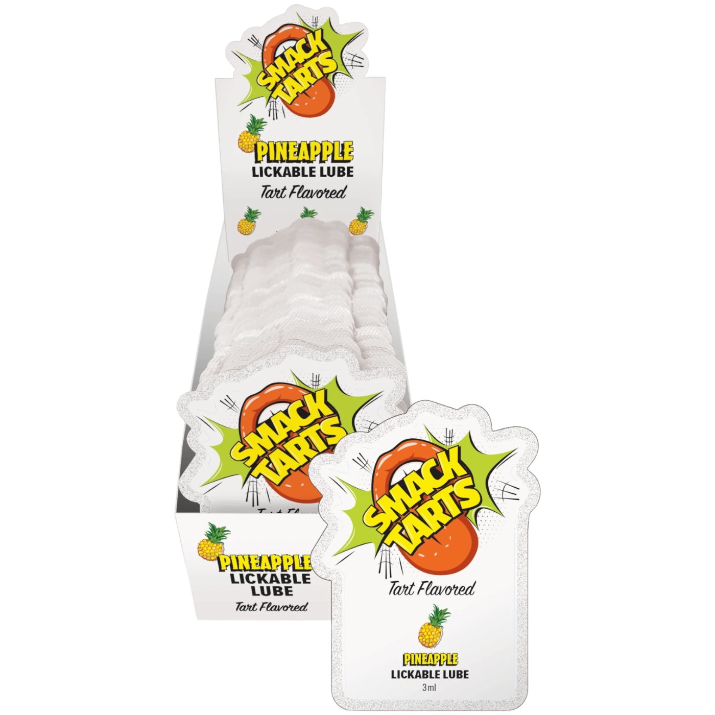 SMACK Tarts Lickable Flavoured Lube 3ml x 36 Display