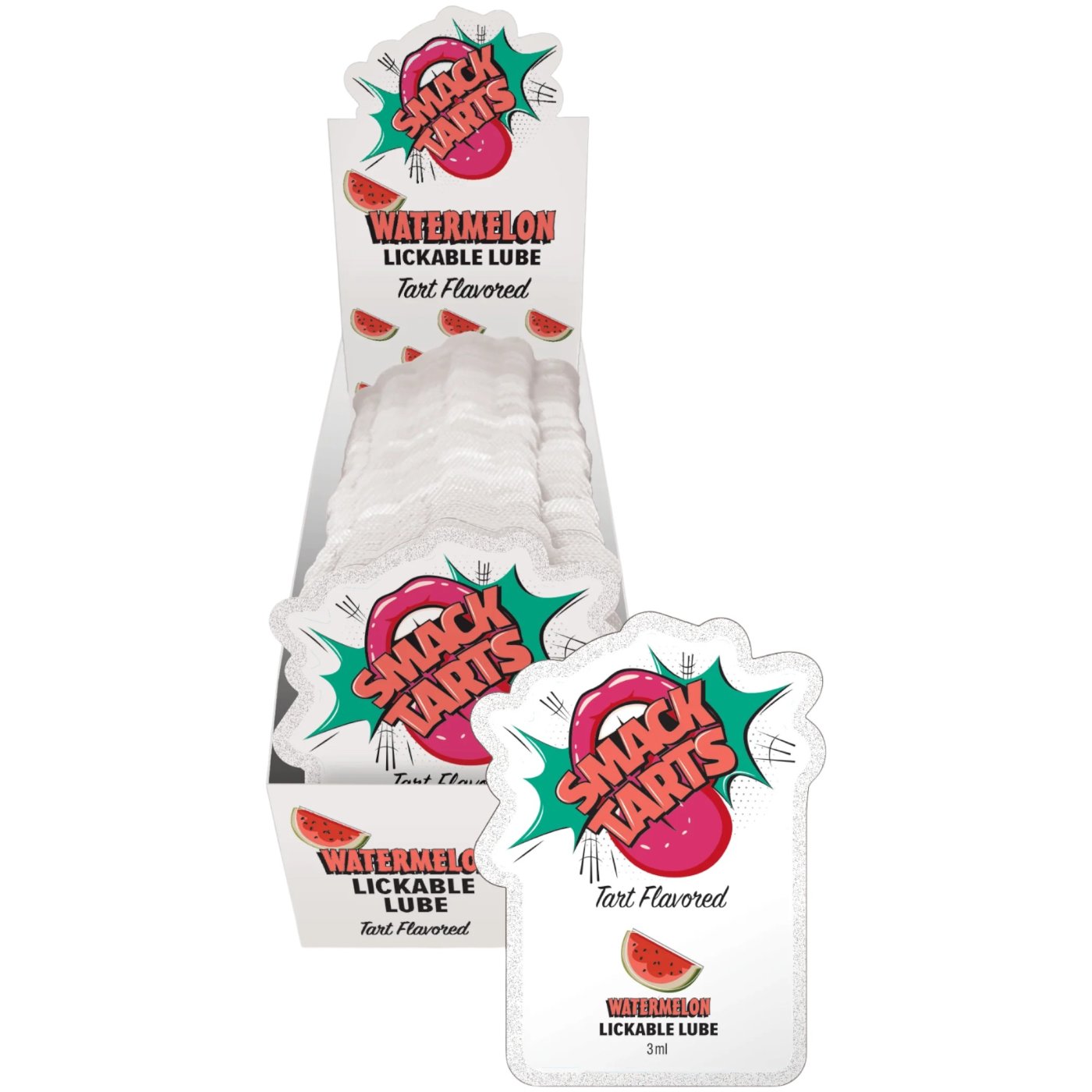 SMACK Tarts Lickable Flavoured Lube 3ml x 36 Display