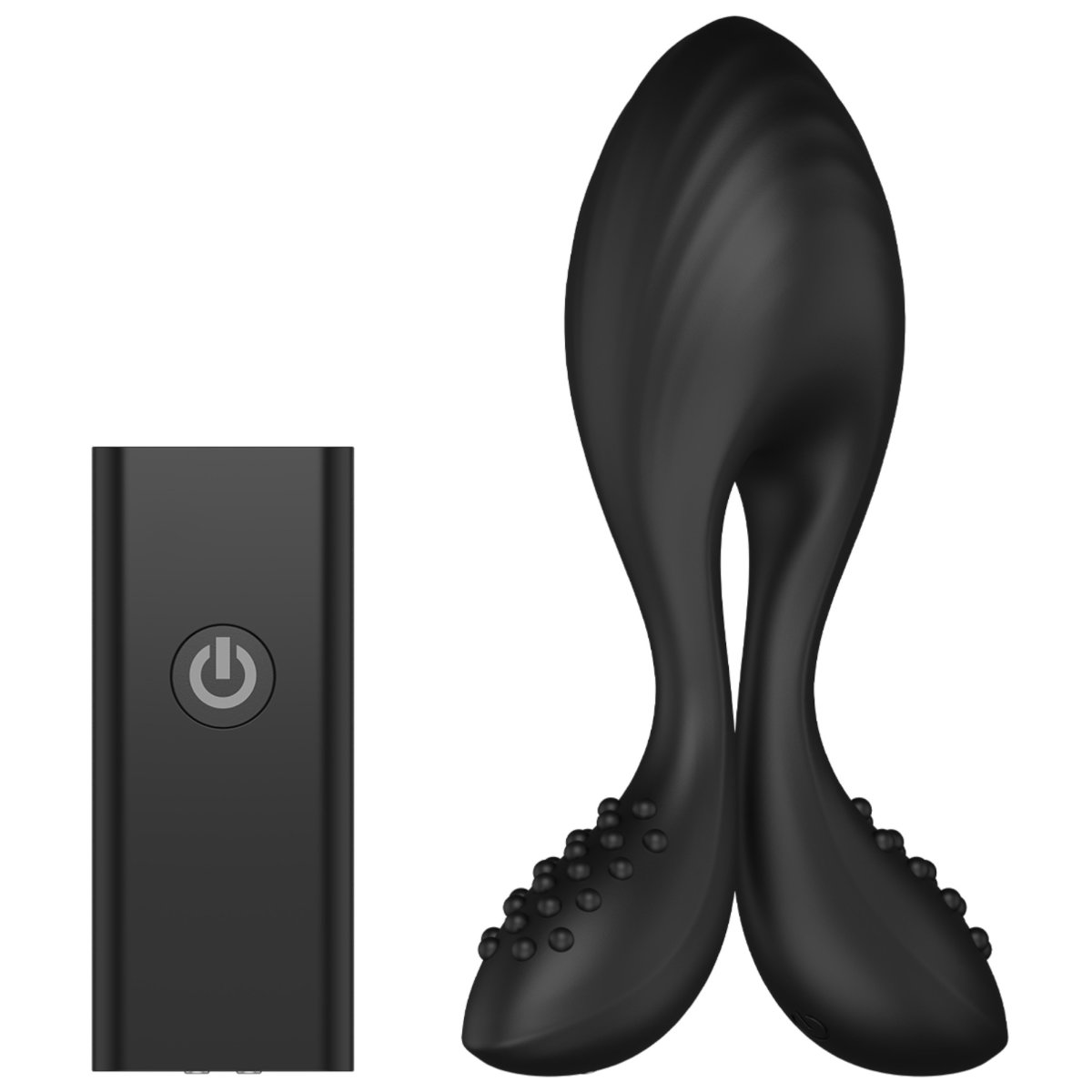 Nexus Bendz Medium Remote Control Vibrating Butt Plug Black