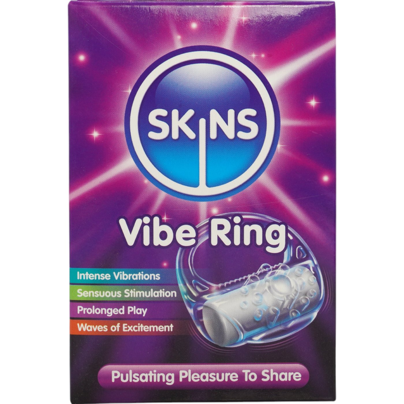 Skins Super Stretchy Vibrating Cock Ring