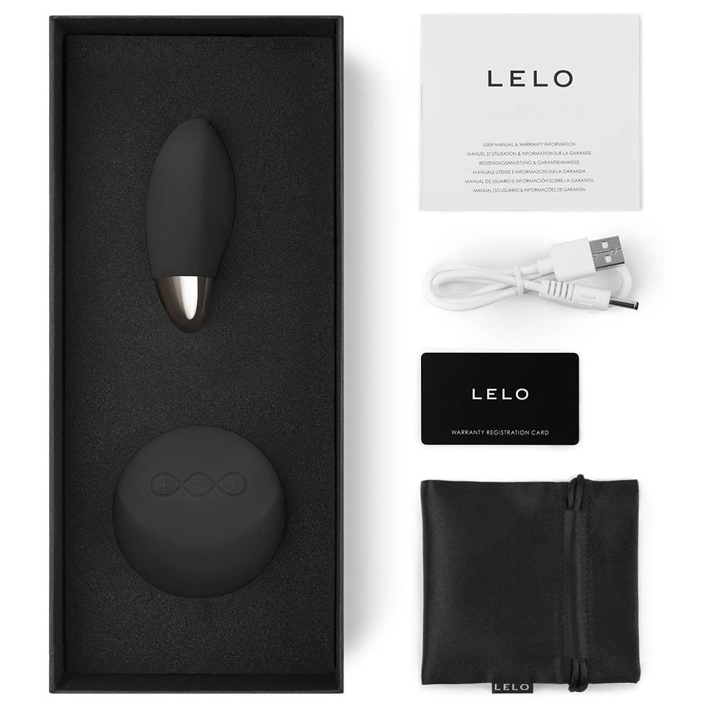 LELO Lyla 2 Rechargeable Remote Control Love Egg Obsidian Black