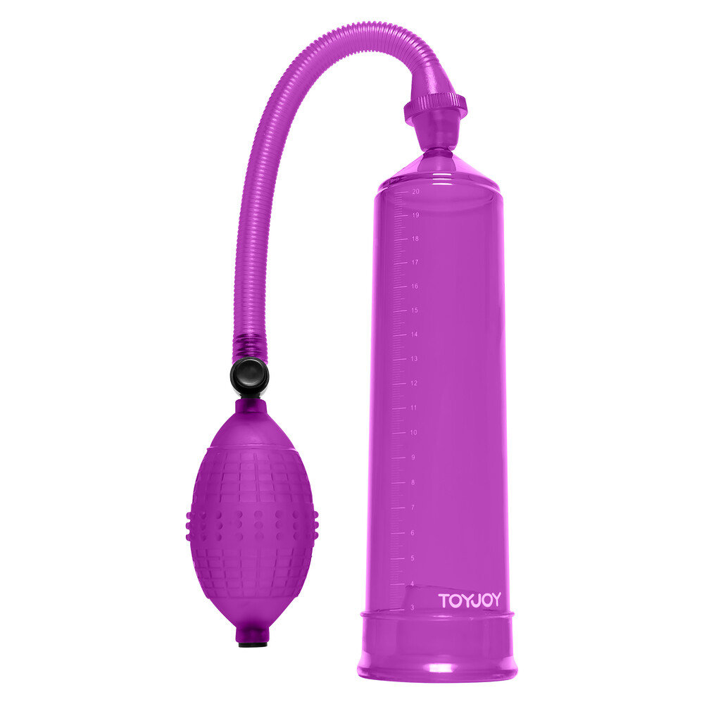 Toy Joy Rock Hard Stimulation Power Penis Pump Purple – Toy Joy