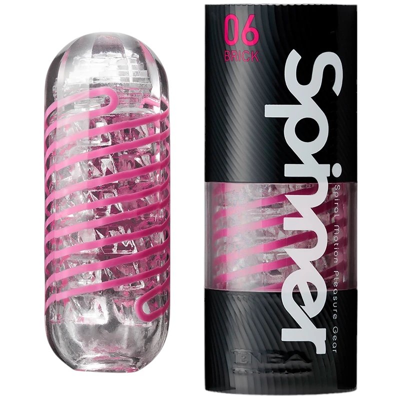 Tenga 06 Brick Spinner Masturbator