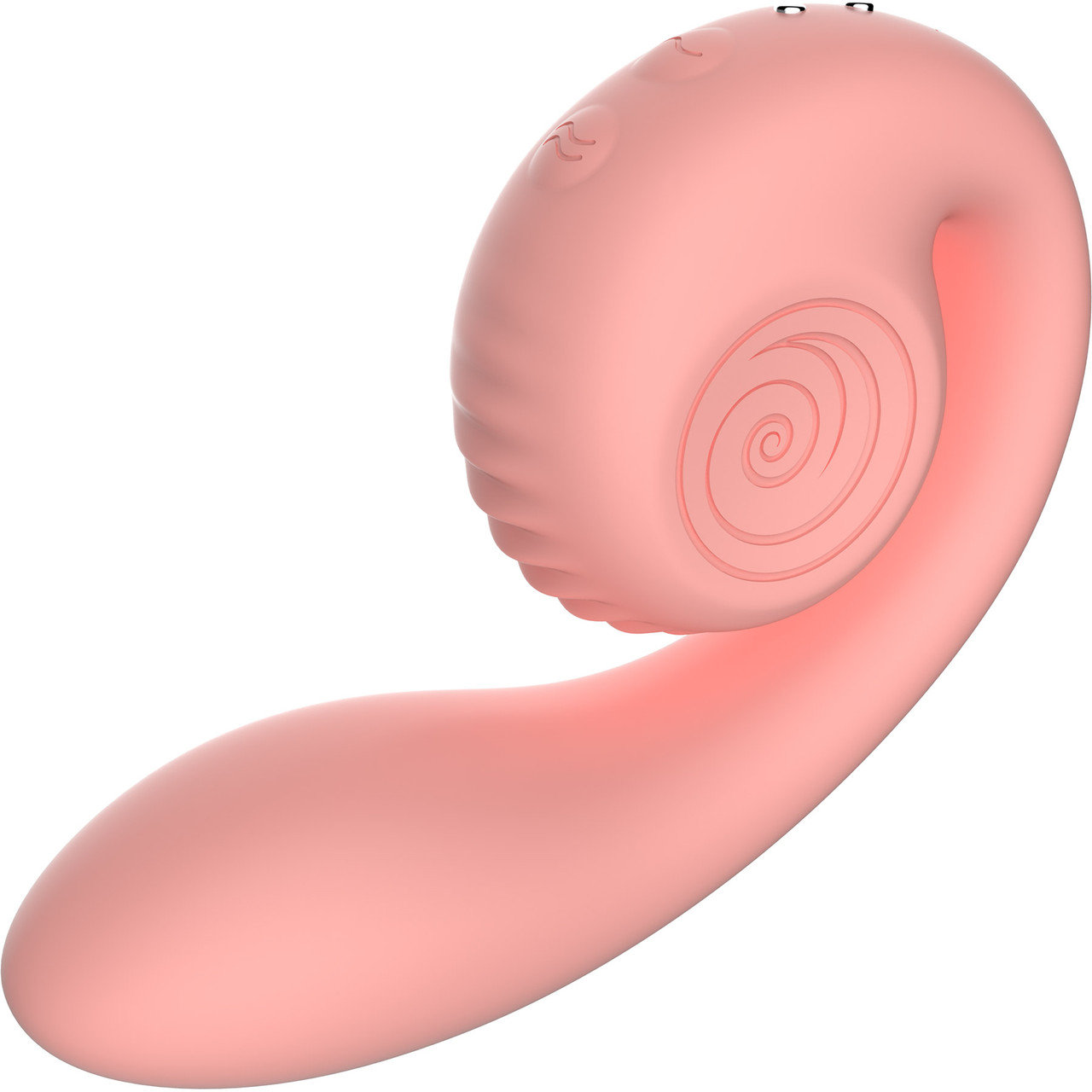 Snail Vibe Gizi Rechargeable Powerful Dual Vibrator Pink