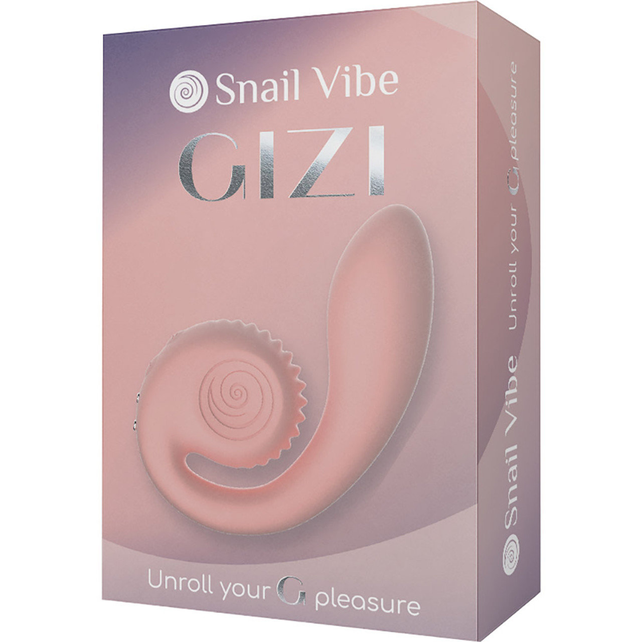 Snail Vibe Gizi Rechargeable Powerful Dual Vibrator Pink