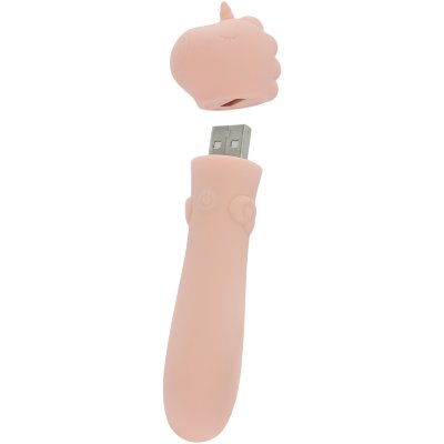 Unihorn USB Heart Throb Bullet Vibrator