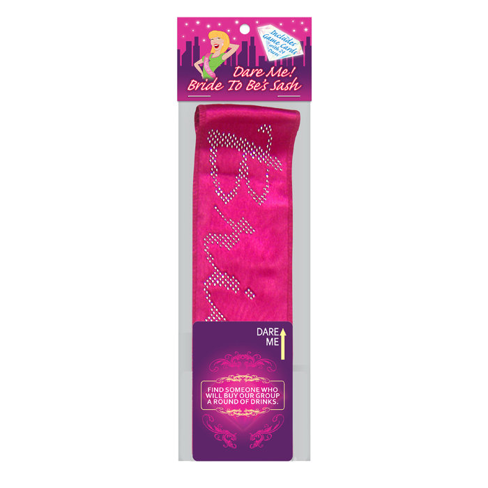 Kheper Games Dare Me Bride To Be Sash   Multi OS