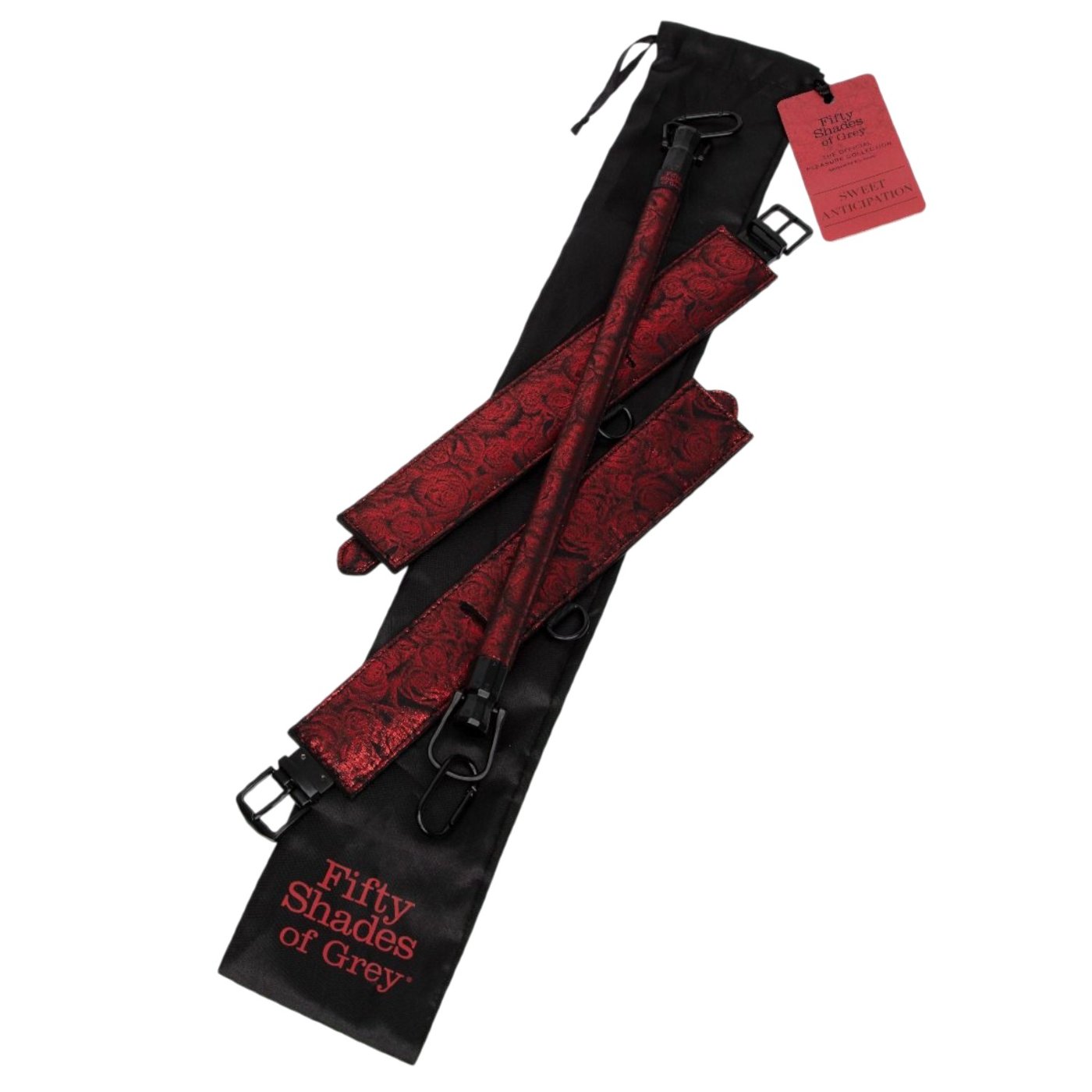 Fifty Shades of Grey Sweet Anticipation Reversible Spreader Bar with Cuffs 17 Inch