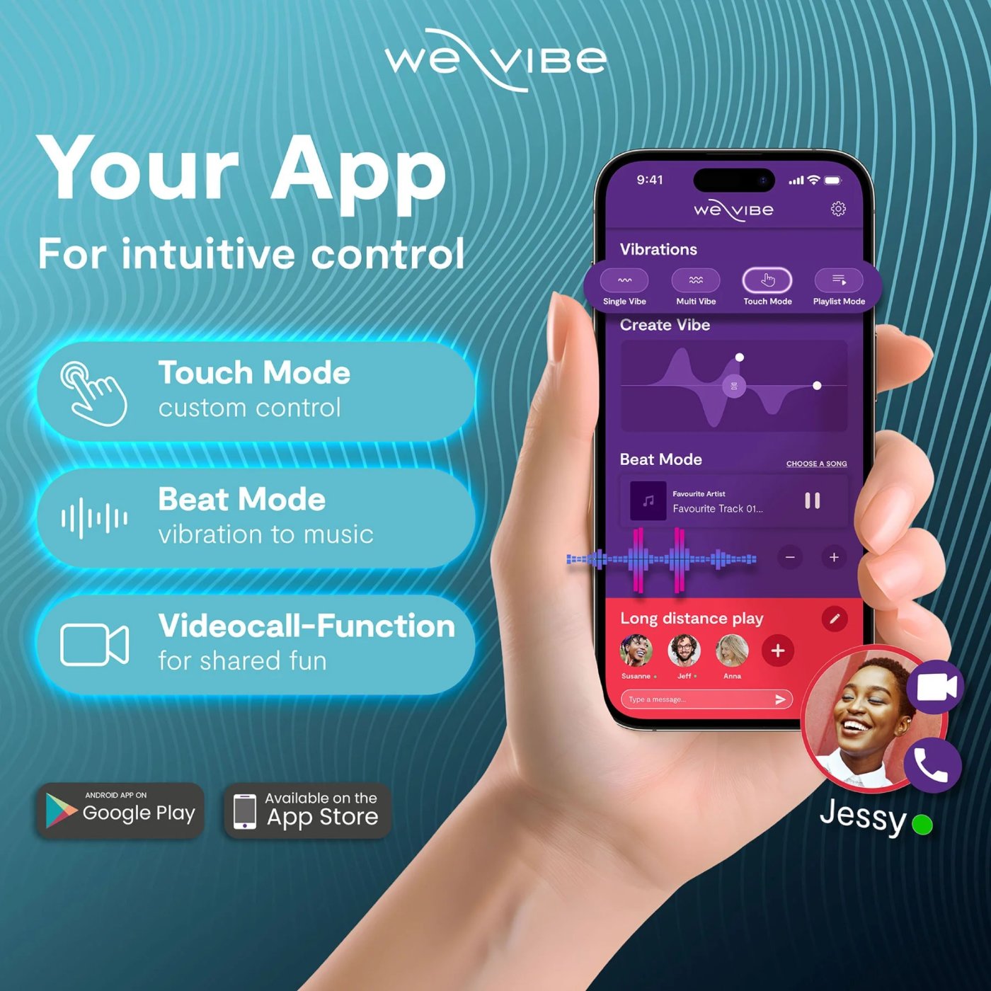 We-Vibe Verge 2 App Controlled Vibrating Perineum Stimulator
