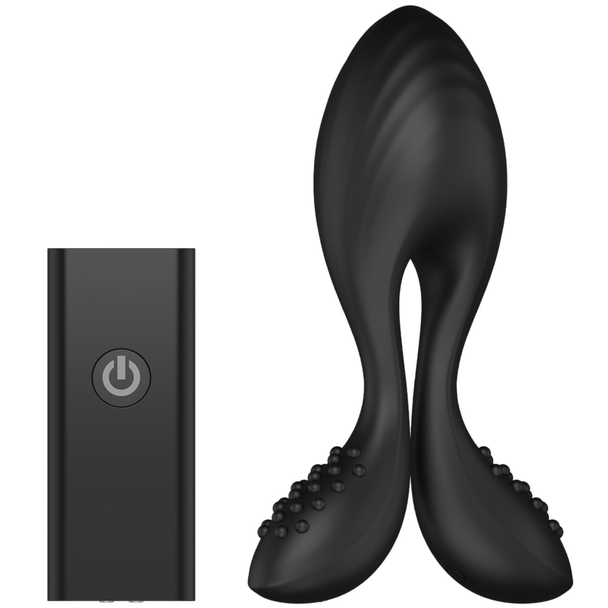 Nexus Bendz Large Remote Control Vibrating Butt Plug Black