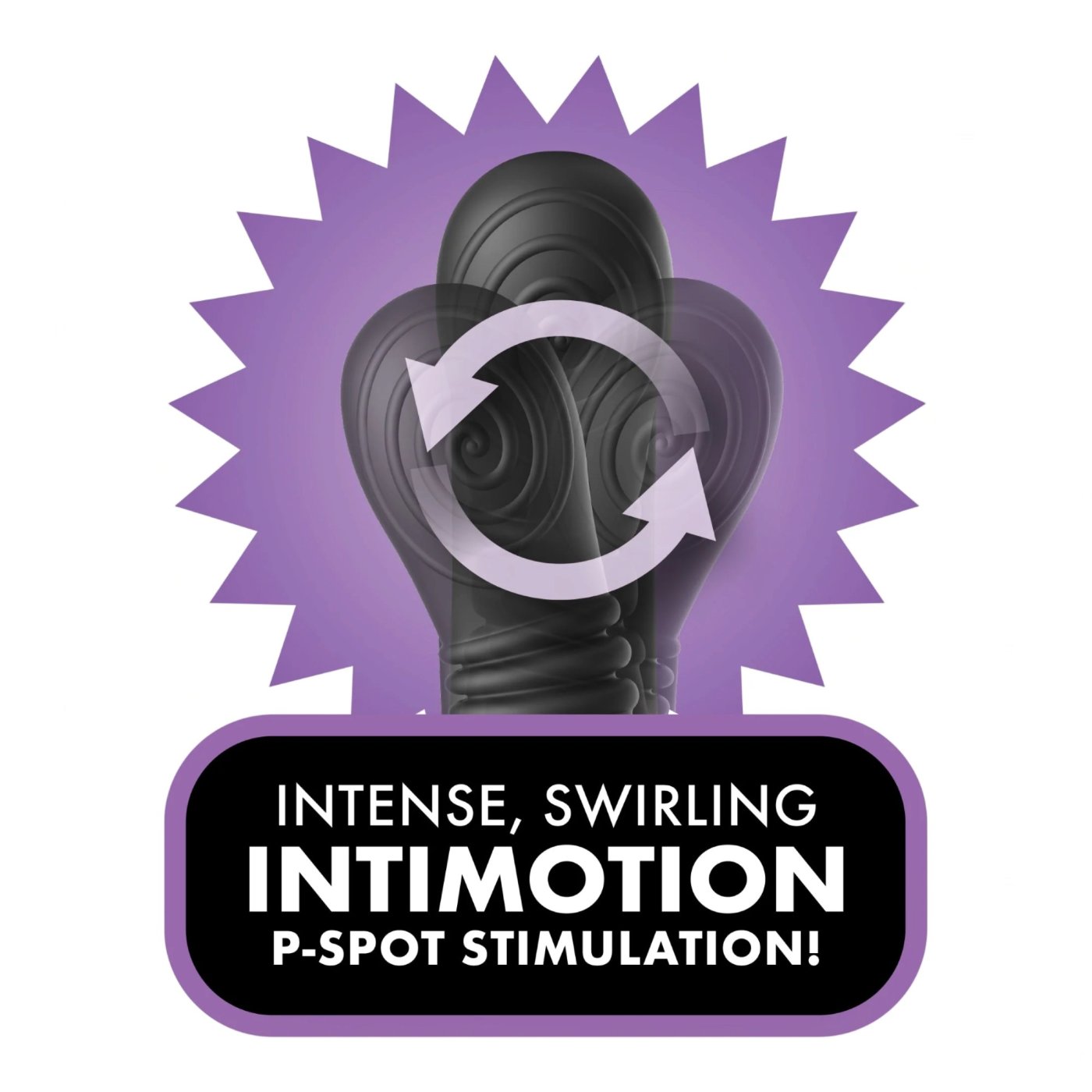 Anal Fantasy Elite Ass-Gasm IntiMotion Remote Control Anal Cock Ring
