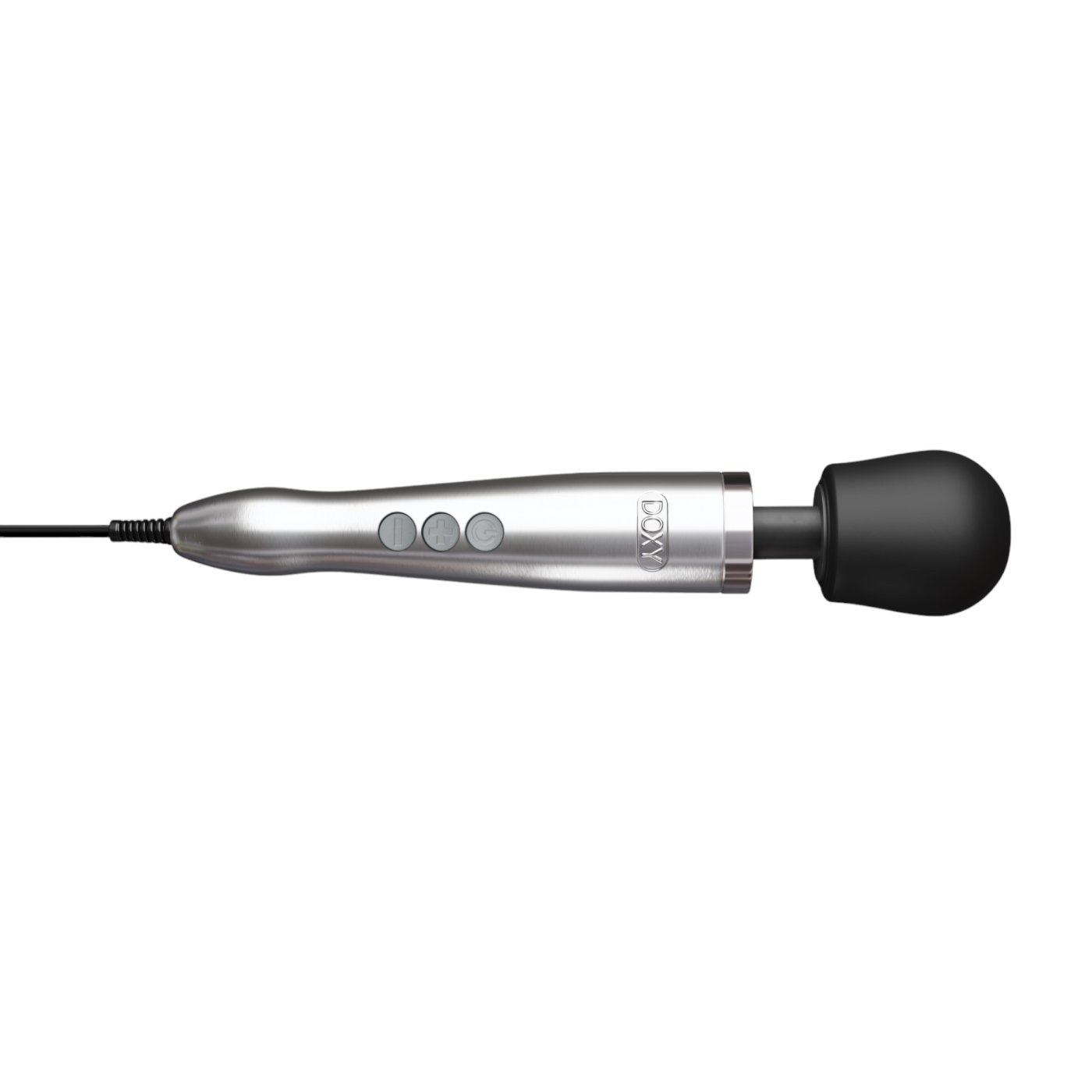 Doxy Die Cast Wand Massager Brushed Metal