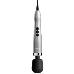 Doxy Die Cast Max Plug-In Wand Vibrator Brushed Metal
