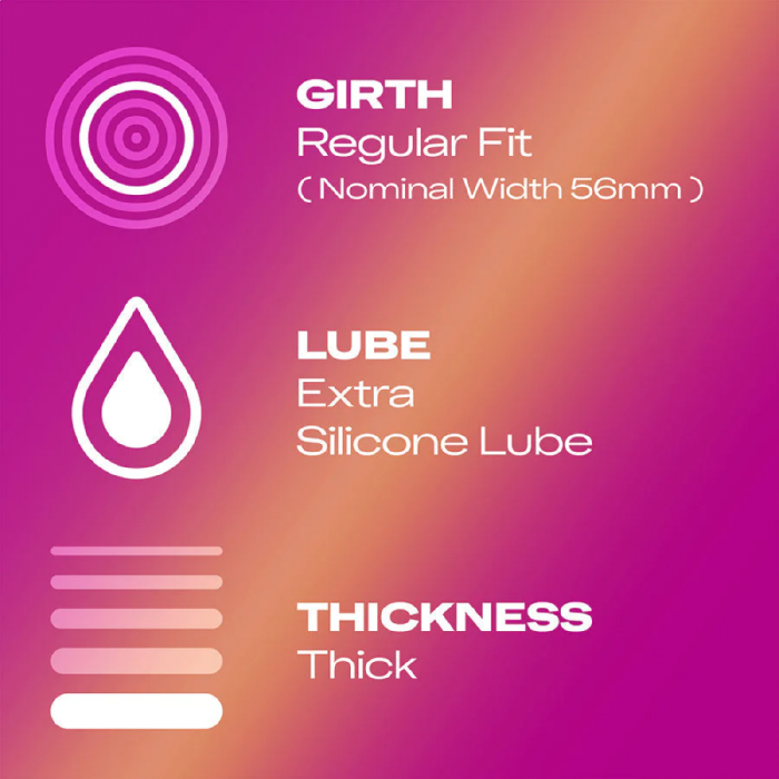 Durex Pleasure Me Ribbed And Dotted Condoms 12 Pack