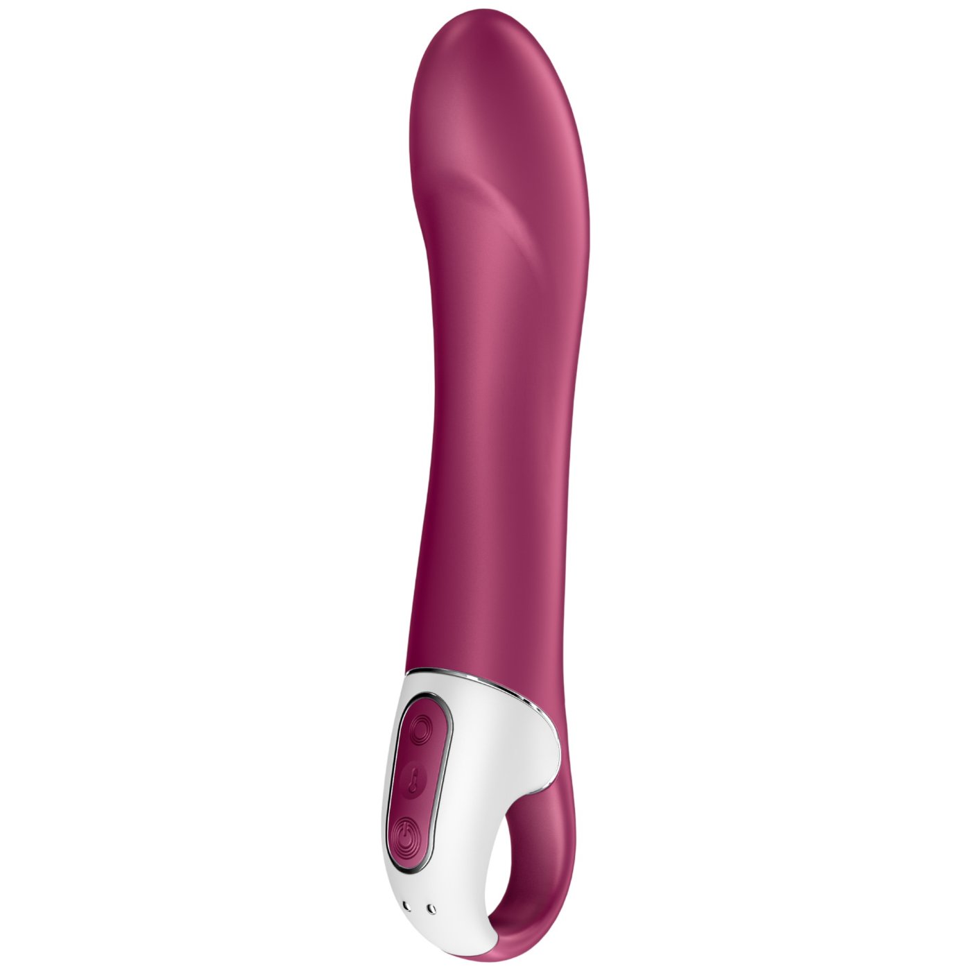 Satisfyer Big Heat App Controlled Warming G-Spot Vibrator Berry