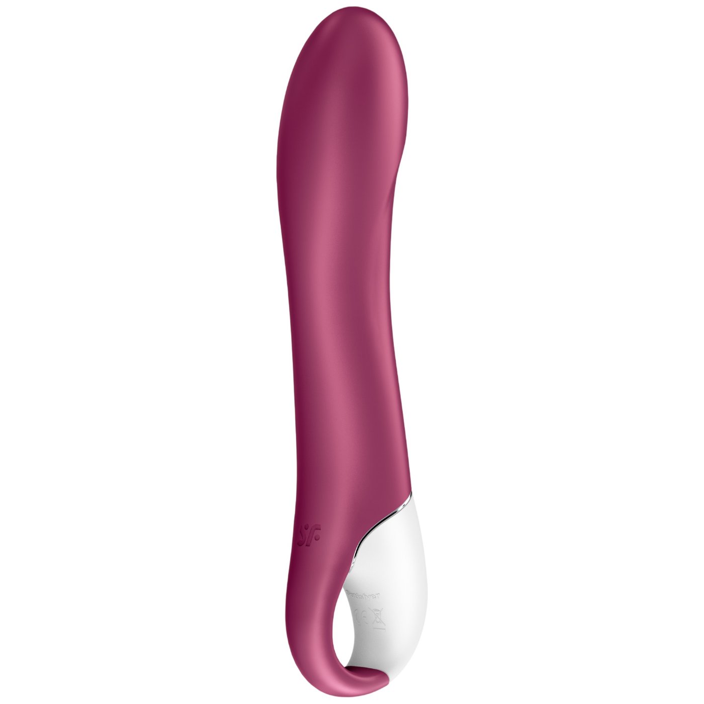 Satisfyer Big Heat App Controlled Warming G-Spot Vibrator Berry