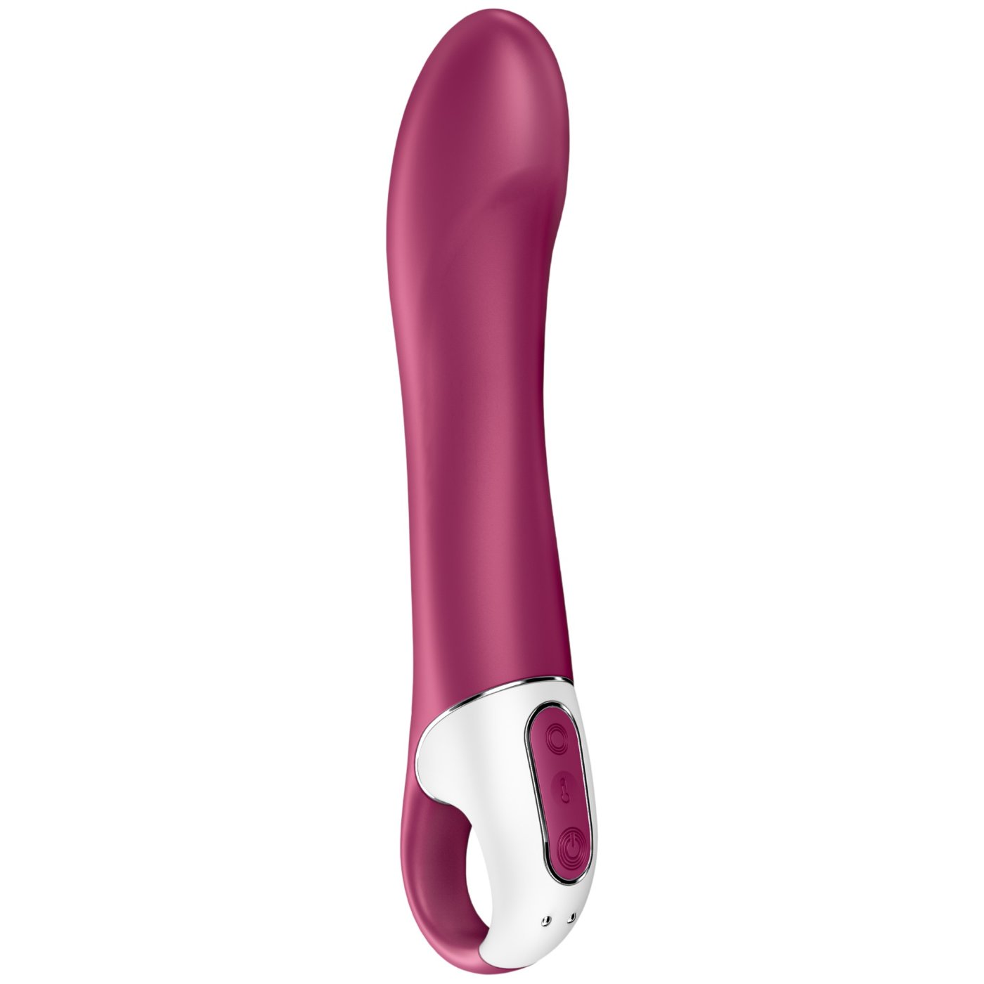 Satisfyer Big Heat App Controlled Warming G-Spot Vibrator Berry